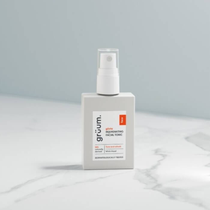 Image of gösta Rejuvenating Facial Tonic by grüum, designed, produced or made in the UK. Buying this product supports a UK business, jobs and the local community.