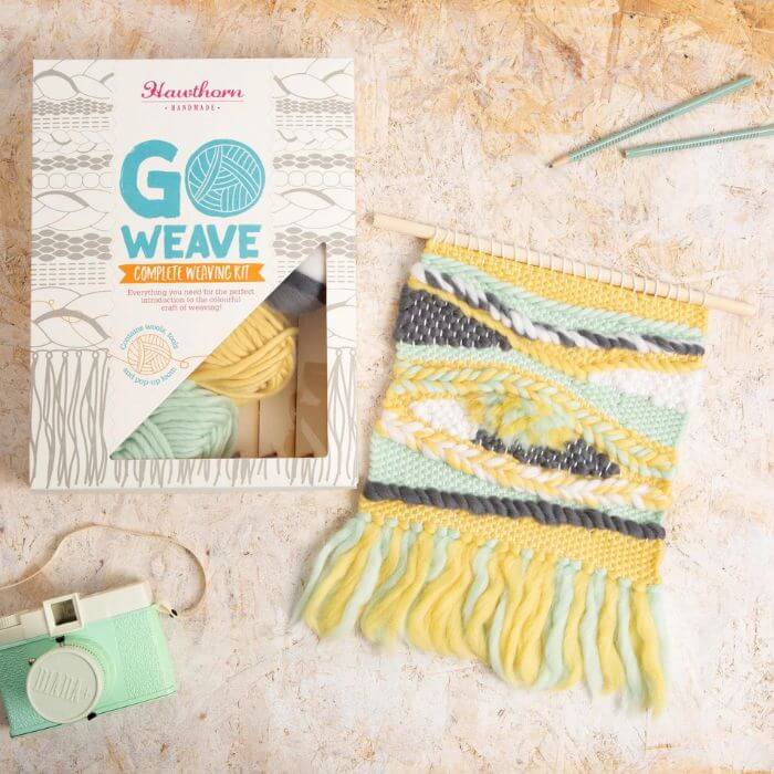 Image of Felt Halcyon Weaving Kit by Hawthorn Handmade, designed, produced or made in the UK. Buying this product supports a UK business, jobs and the local community.