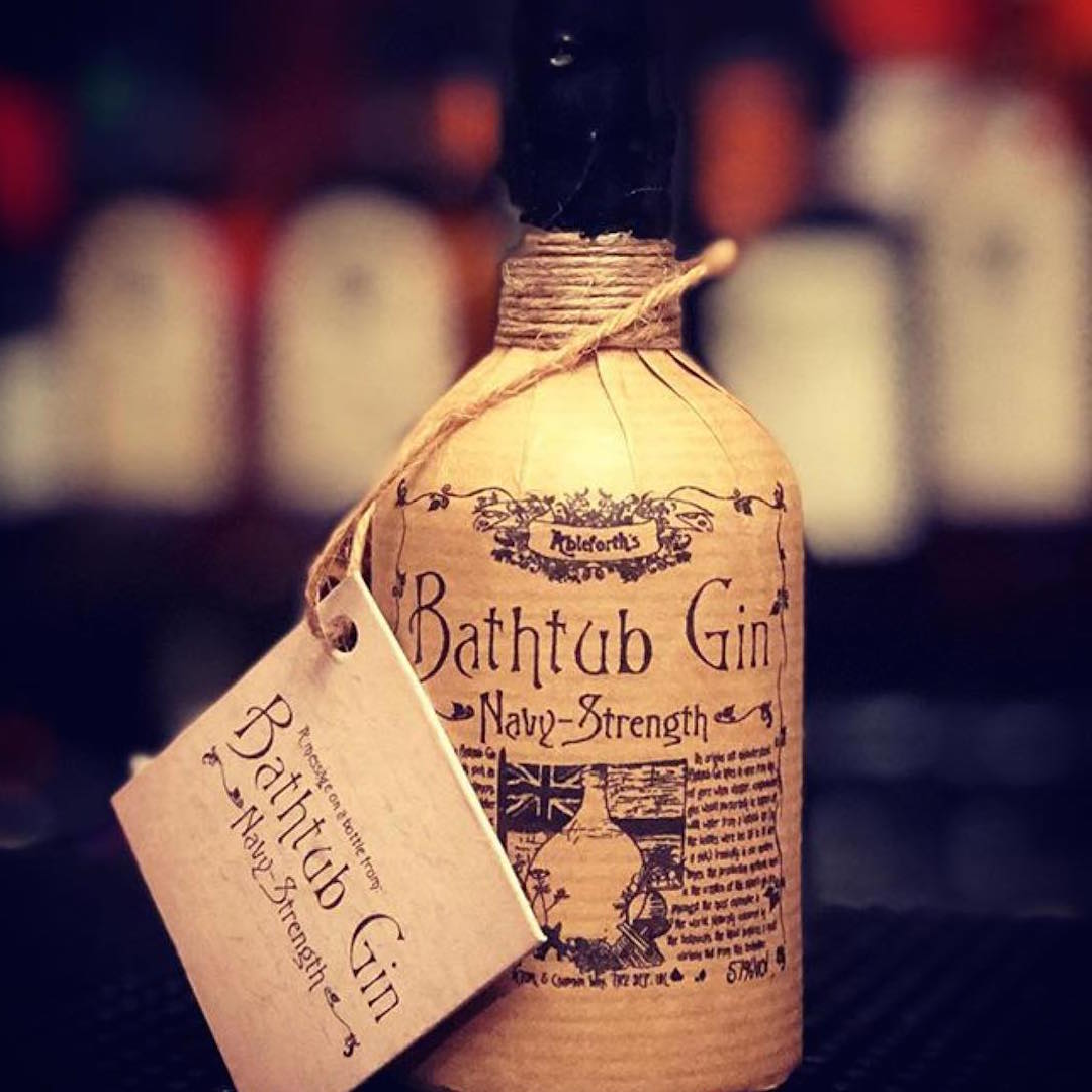 Image of Bathtub Navy Strength Gin by Ableforth's, designed, produced or made in the UK. Buying this product supports a UK business, jobs and the local community.