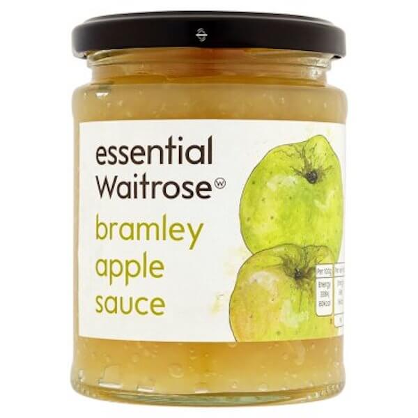 Image of Bramley Apple Sauce made in the UK by Waitrose. Buying this product supports a UK business, jobs and the local community