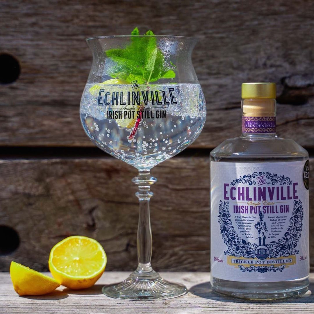 A glimpse of diverse products by Echlinville Distillery, supporting the UK economy on YouK.