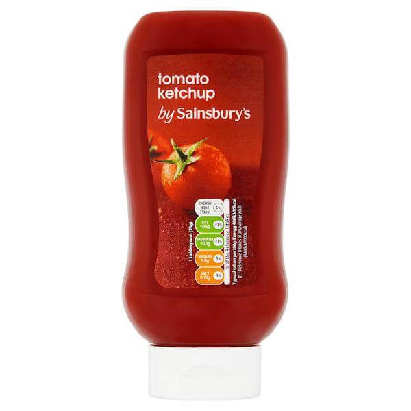 Image of Tomato Ketchup made in the UK by Sainsbury's. Buying this product supports a UK business, jobs and the local community