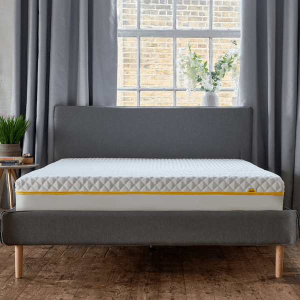 Image of the premium mattress by Eve Sleep, designed, produced or made in the UK. Buying this product supports a UK business, jobs and the local community.