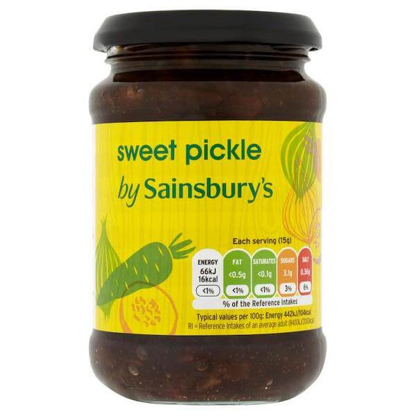 Image of Sweet Pickle made in the UK by Sainsbury's. Buying this product supports a UK business, jobs and the local community