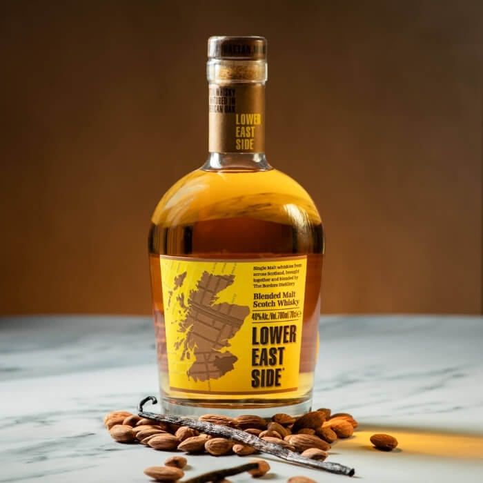 Image of Lower East Side Whisky made in the UK by The Borders Distillery. Buying this product supports a UK business, jobs and the local community
