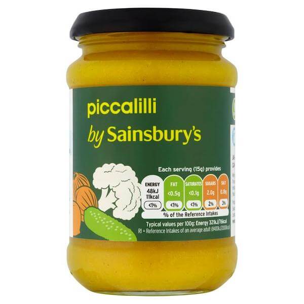 Image of Piccalilli made in the UK by Sainsbury's. Buying this product supports a UK business, jobs and the local community