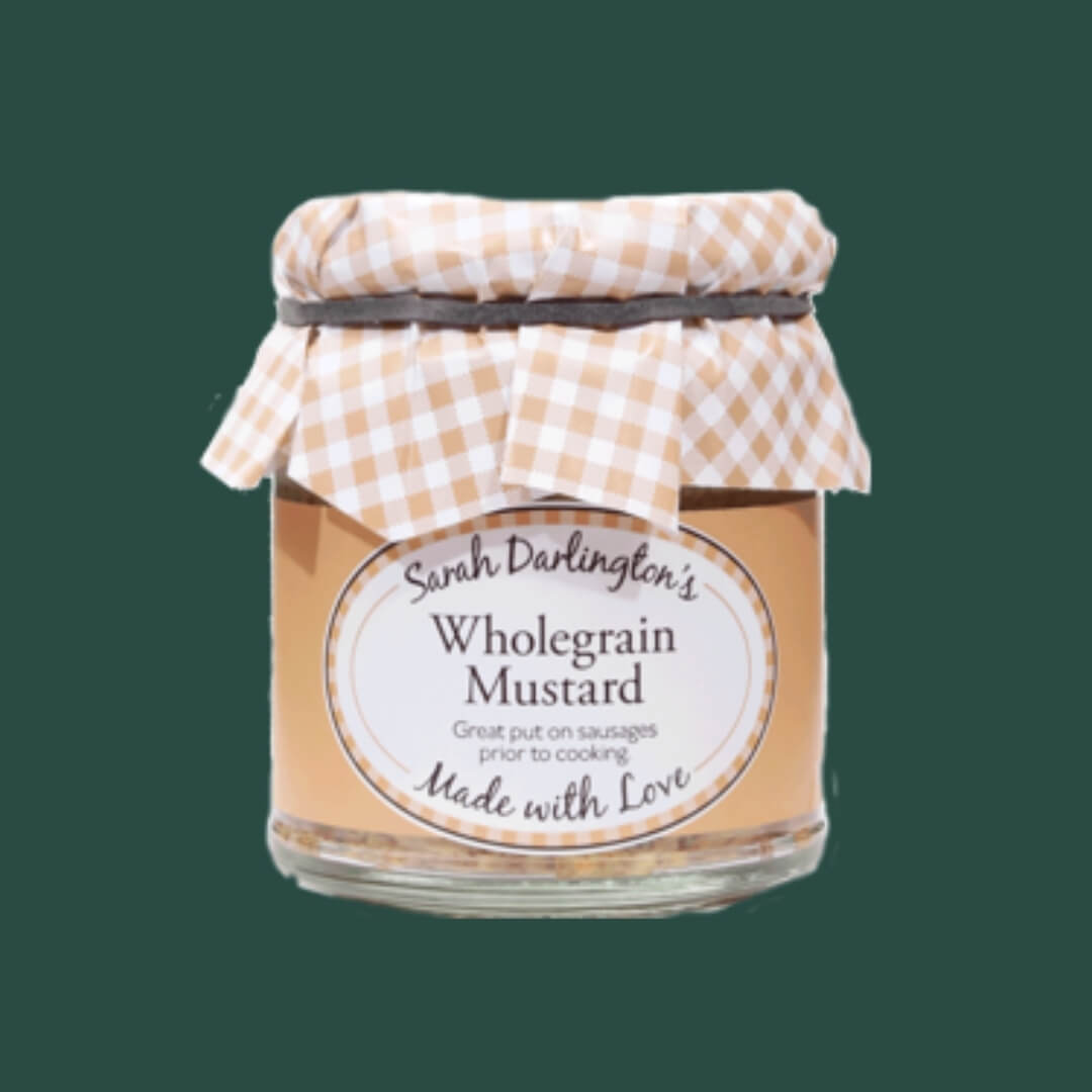 Image of Wholegrain Mustard by Mrs Darlington's, designed, produced or made in the UK. Buying this product supports a UK business, jobs and the local community.