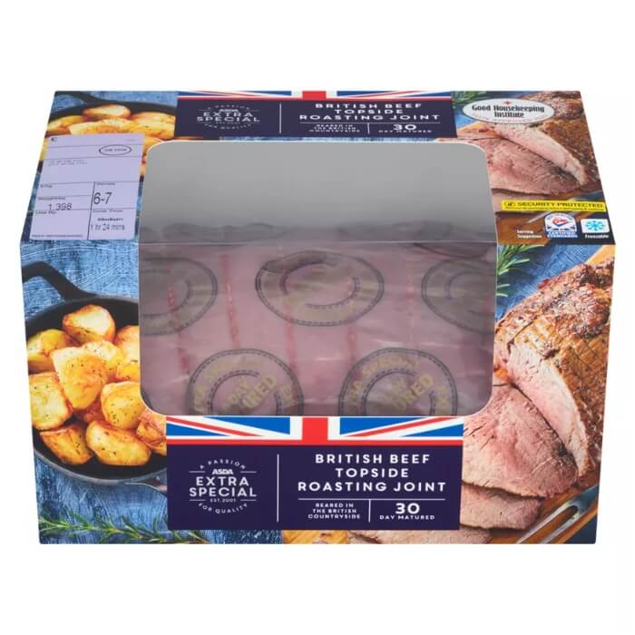 Image of ASDA Extra Special 30 Day Matured Beef Roasting Joint made in the UK by Asda. Buying this product supports a UK business, jobs and the local community