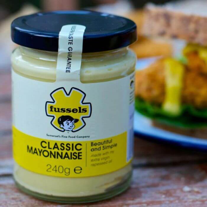 Image of Fussles Mayonnaise made in the UK by Fussels Fine Foods. Buying this product supports a UK business, jobs and the local community