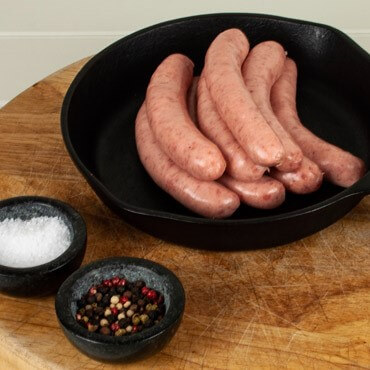 Image of Pork Link Sausages made in the UK by Cranstons. Buying this product supports a UK business, jobs and the local community