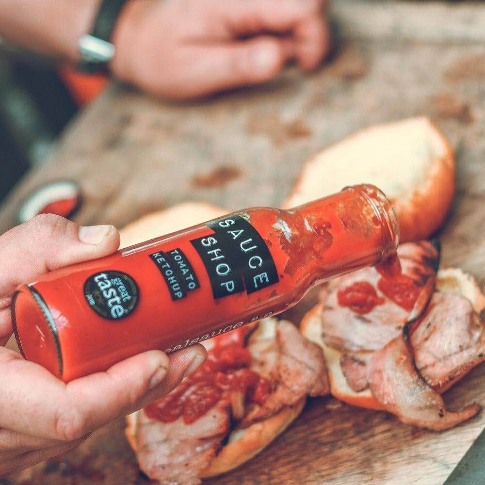 Image of Tomato Ketchup by Sauce Shop, designed, produced or made in the UK. Buying this product supports a UK business, jobs and the local community.