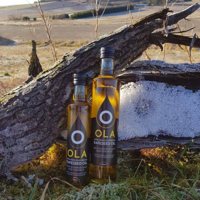 Image of Ola Cold Pressed Rapseed Oil made in the UK. Buying this product supports a UK business, jobs and the local community