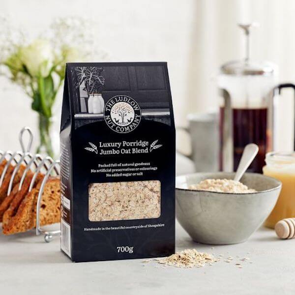 Image of Porridge made in the UK by Ludlow Nut Company. Buying this product supports a UK business, jobs and the local community