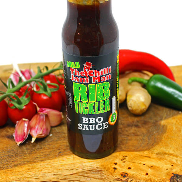 Image of Rib Tickler BBQ Sauce made in the UK by The Chilli Jam Man. Buying this product supports a UK business, jobs and the local community
