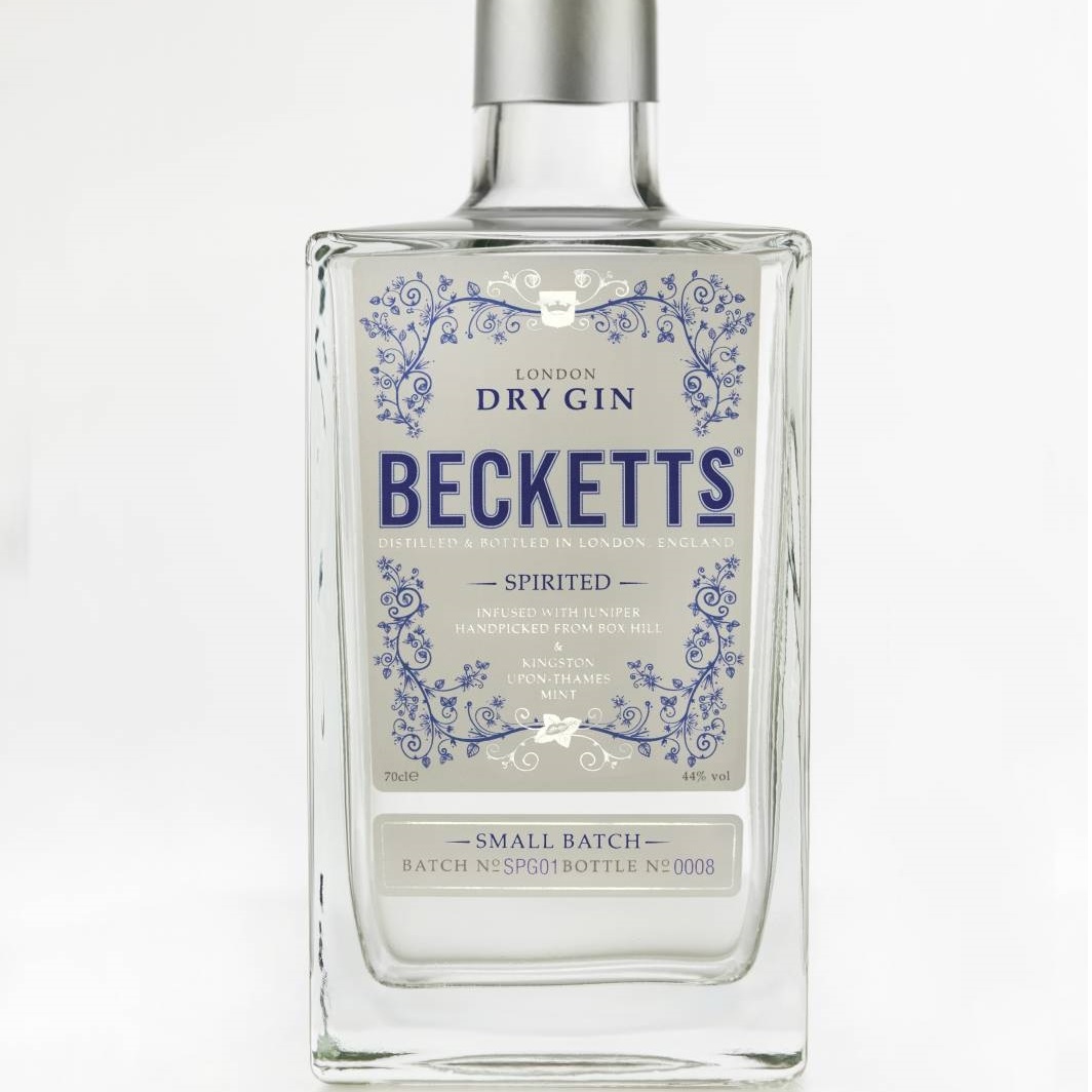 A glimpse of diverse products by Beckett's Gin, supporting the UK economy on YouK.
