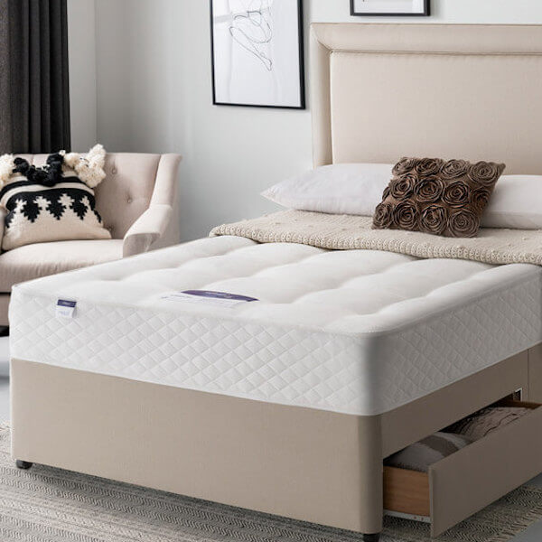 Image of Ortho Dream Star Miracoil Mattress made in the UK by Silentnight. Buying this product supports a UK business, jobs and the local community