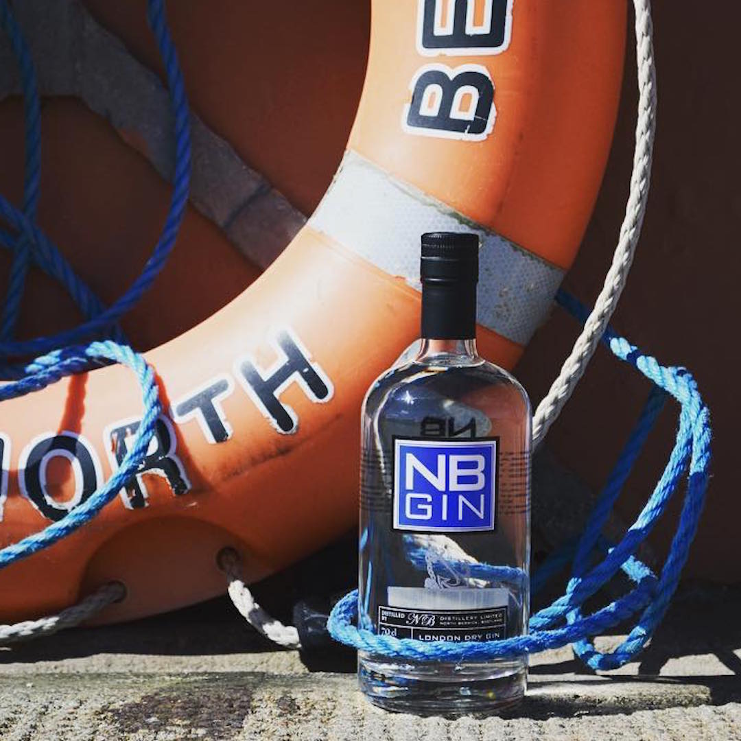 Image of NB Navy Strength Gin by NB Distillery, designed, produced or made in the UK. Buying this product supports a UK business, jobs and the local community.