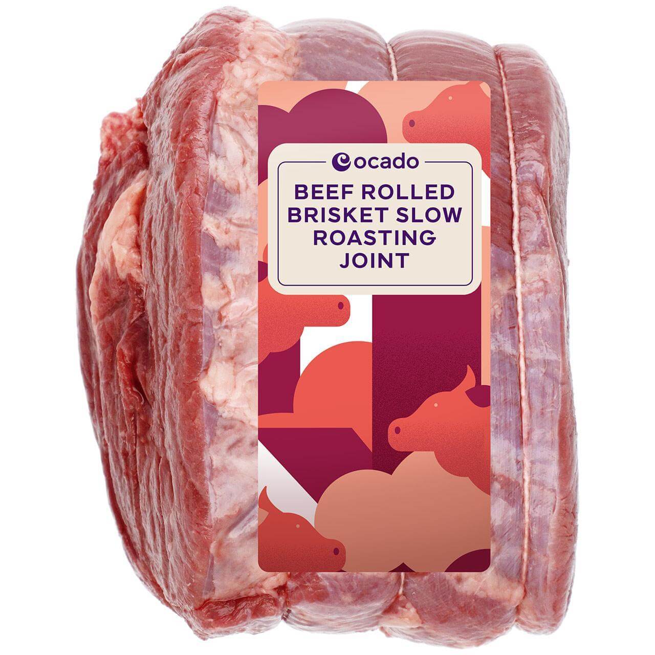 Image of Beef Rolled Brisket Slow Roasting Joint by Ocado, designed, produced or made in the UK. Buying this product supports a UK business, jobs and the local community.
