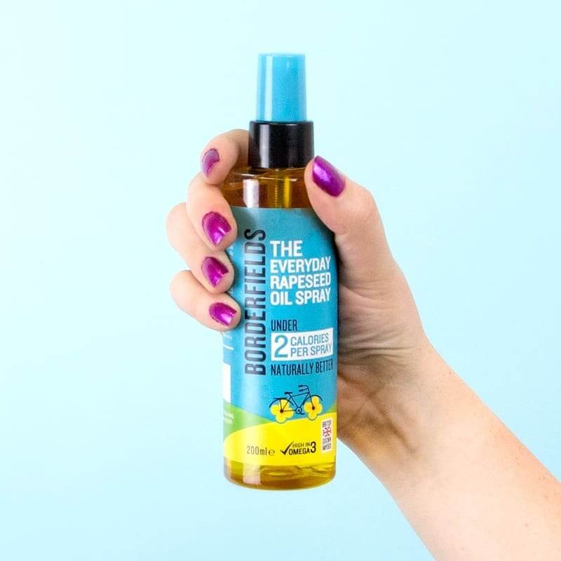 Image of Everyday Rapeseed Oil Spray by Borderfields, designed, produced or made in the UK. Buying this product supports a UK business, jobs and the local community.