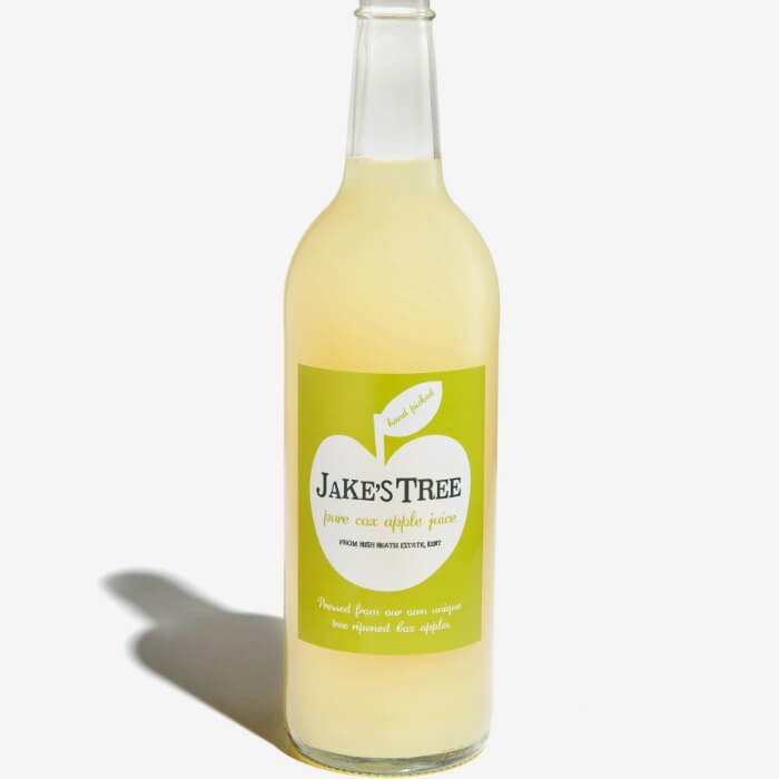 Image of Jake's Tree Pure Cox Apple Juice | 12x750ml made in the UK by Hush Heath Estate. Buying this product supports a UK business, jobs and the local community