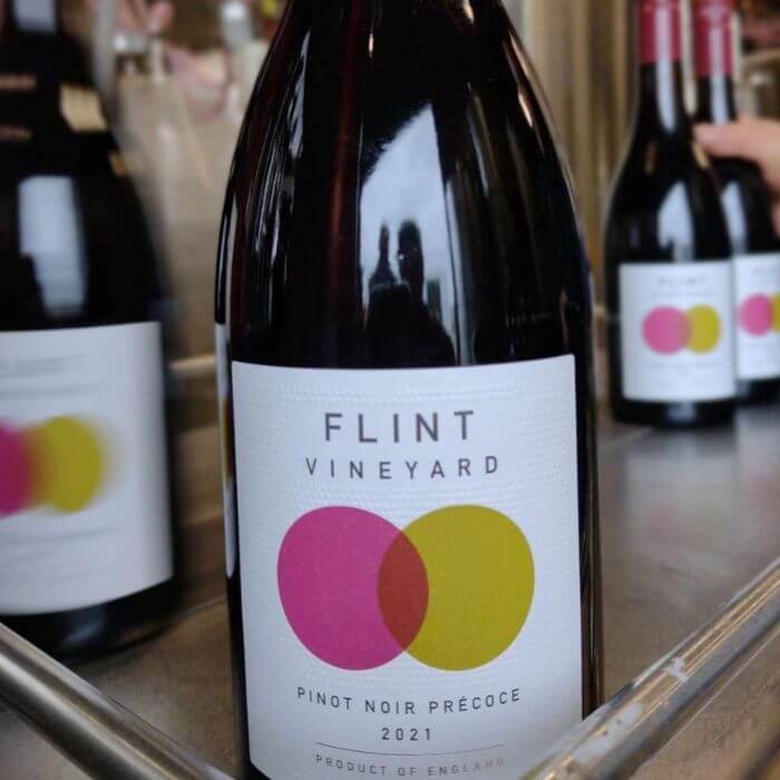 Image of Pinot Noir Précoce by Flint Vineyard, designed, produced or made in the UK. Buying this product supports a UK business, jobs and the local community.