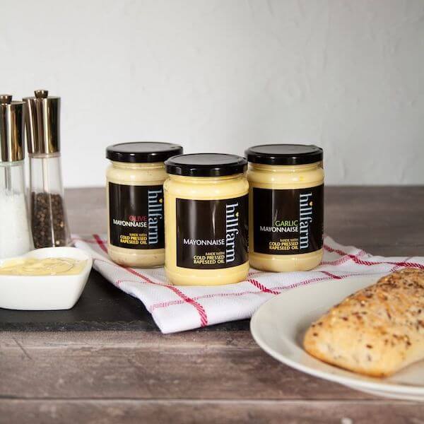 Image of Mayonnaise made in the UK by hillfarm. Buying this product supports a UK business, jobs and the local community