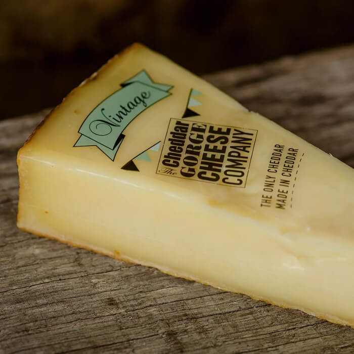 Image of The Cheddar Gorge Cheddar Company Vintage Cheddar - 22+ Months Matured made in the UK by The Cheddar Gorge Cheese Company. Buying this product supports a UK business, jobs and the local community