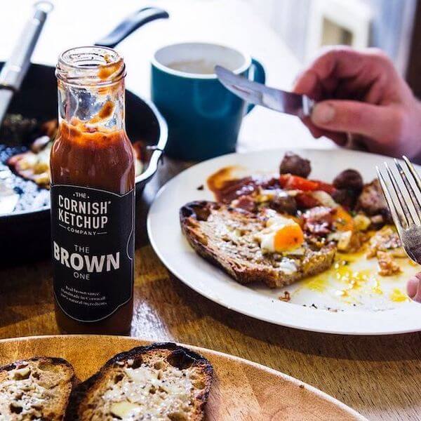Image of Cornish Ketchup Company Brown Sauce by The Cornish Ketchup Company, designed, produced or made in the UK. Buying this product supports a UK business, jobs and the local community.