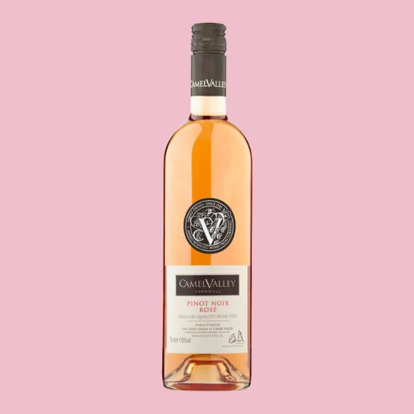 Image of Pinot Noir Rosé 2022 made in the UK by Camel Valley. Buying this product supports a UK business, jobs and the local community