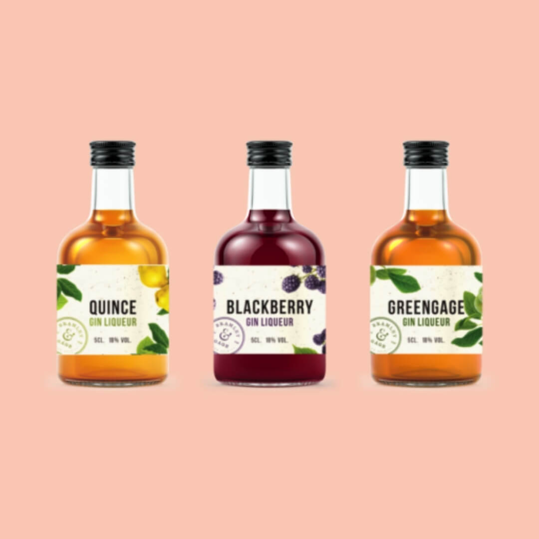 Image of Bramley & Gage Fruit Liqueur by 6 O'Clock Gin, designed, produced or made in the UK. Buying this product supports a UK business, jobs and the local community.