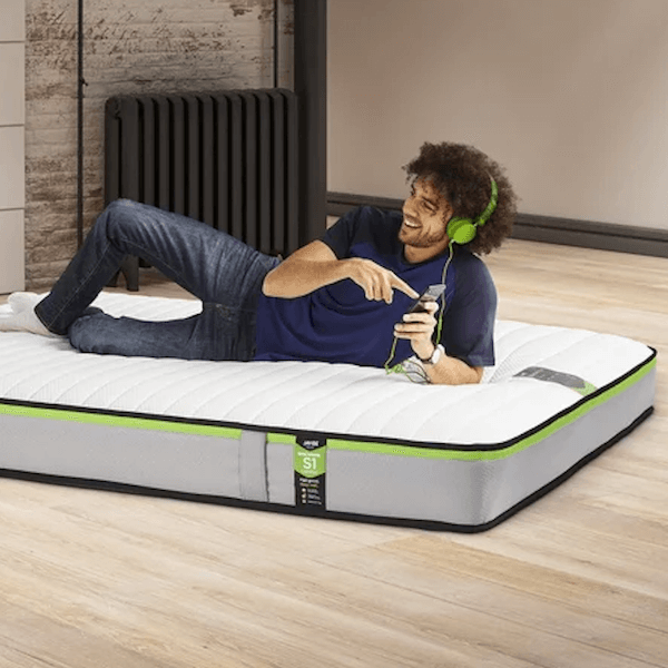 Image of Benchmark S1 Comfort Eco-friendly Mattress made in the UK by Jay-Be. Buying this product supports a UK business, jobs and the local community