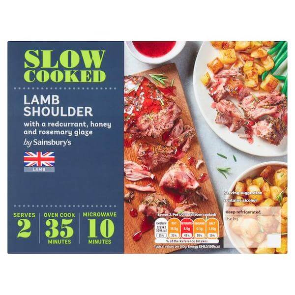 Image of Slow Cook British Lamb Shoulder made in the UK by Sainsbury's. Buying this product supports a UK business, jobs and the local community