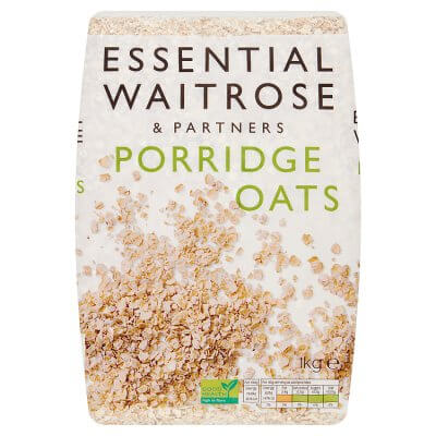 Image of Essential Porridge Oats by Waitrose, designed, produced or made in the UK. Buying this product supports a UK business, jobs and the local community.