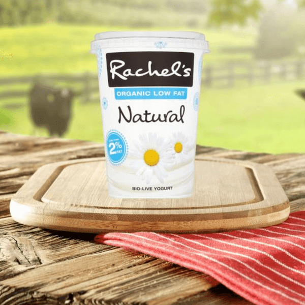 A glimpse of diverse products by Rachel's Organic, supporting the UK economy on YouK.