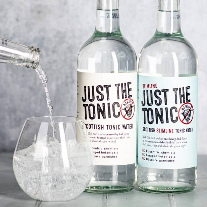 Image of Just The Tonic Scottish Tonic Water | 6x200ml by Inverclyde Gin, designed, produced or made in the UK. Buying this product supports a UK business, jobs and the local community.