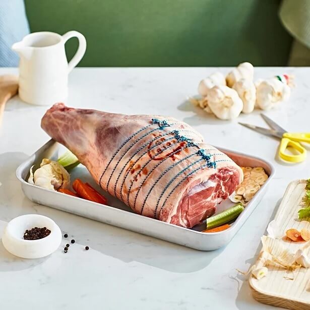 Image of Traditional Leg of Lamb made in the UK by Field & Flower. Buying this product supports a UK business, jobs and the local community