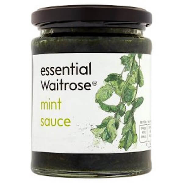 Image of Essential  Mint Sauce by Waitrose, designed, produced or made in the UK. Buying this product supports a UK business, jobs and the local community.