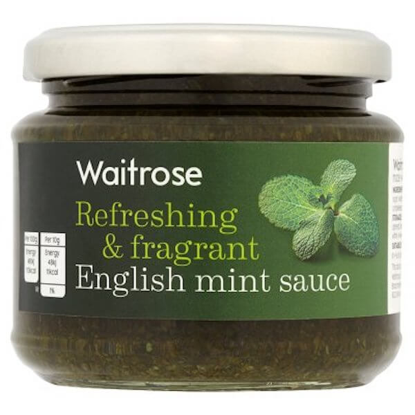 Image of English Mint Sauce made in the UK by Waitrose. Buying this product supports a UK business, jobs and the local community