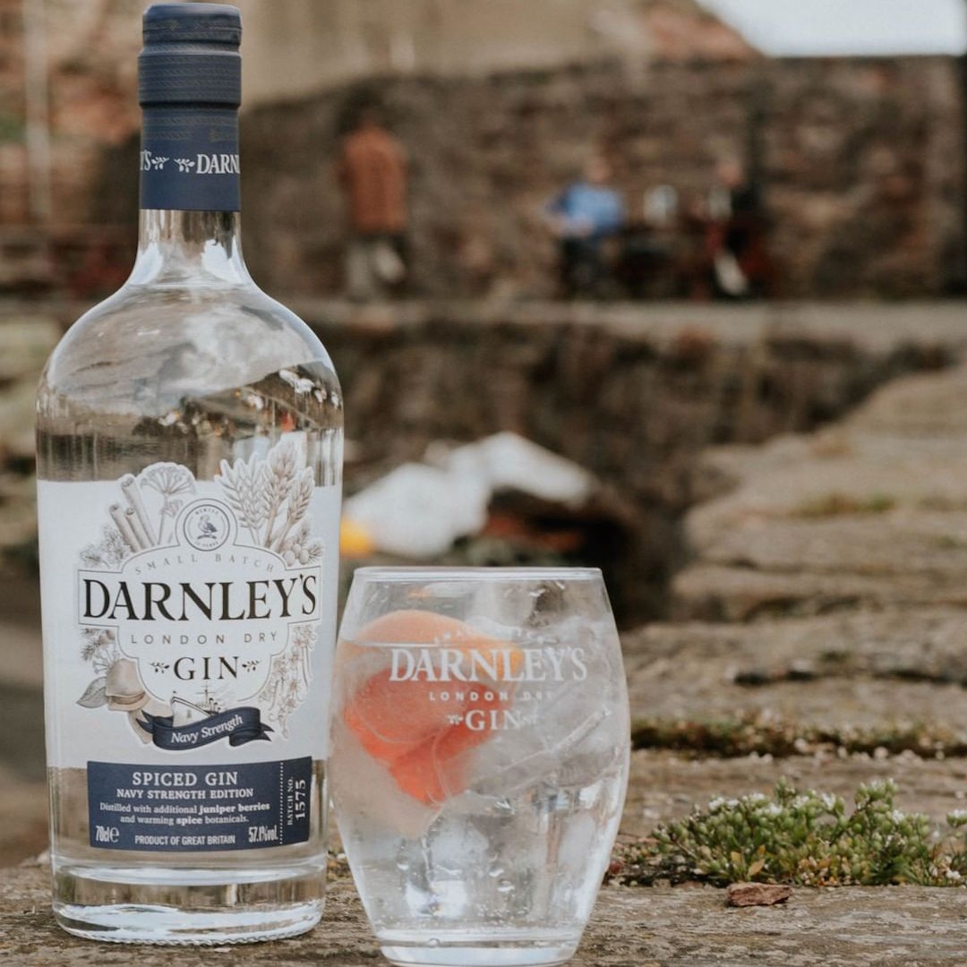 A glimpse of diverse products by Darnley's Gin, supporting the UK economy on YouK.