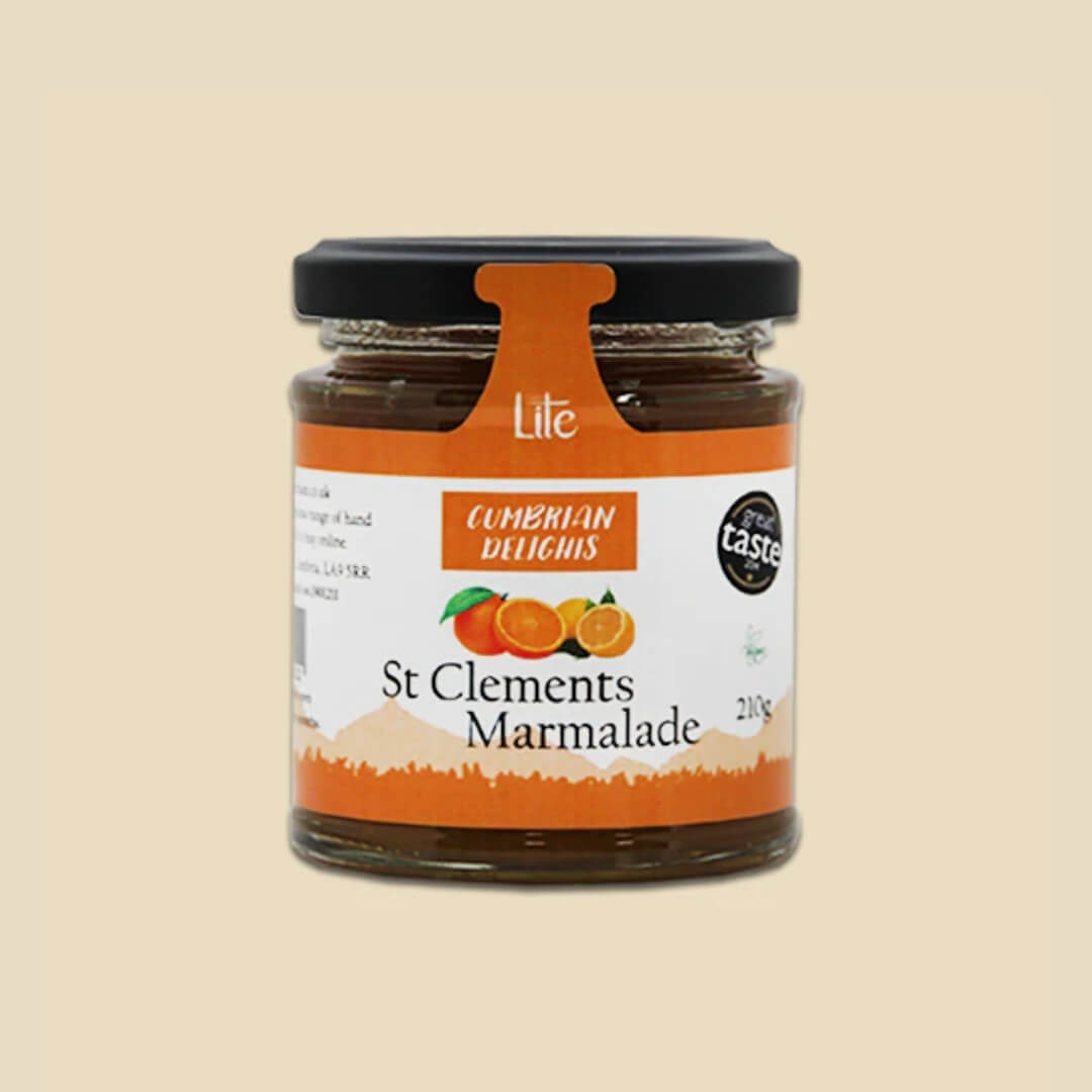 Image of St Clement's Marmalade made in the UK by Cumbrian Delights. Buying this product supports a UK business, jobs and the local community