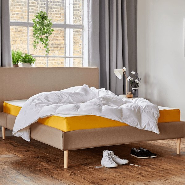 Image of the original mattress by Eve Sleep, designed, produced or made in the UK. Buying this product supports a UK business, jobs and the local community.