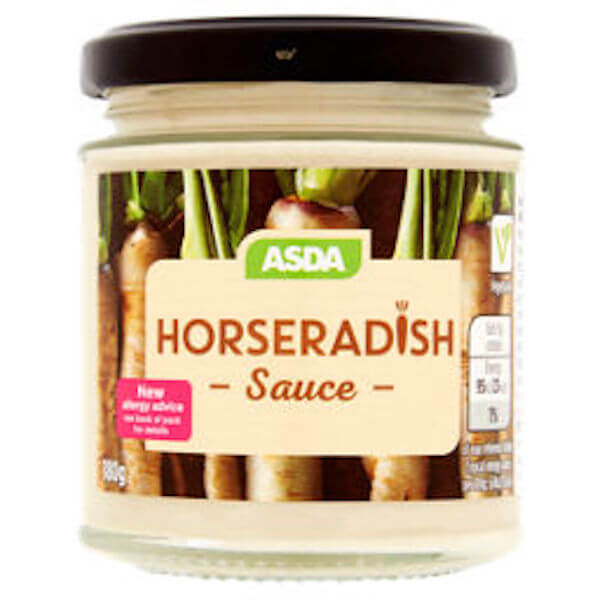 Image of Horseradish Sauce made in the UK by Asda. Buying this product supports a UK business, jobs and the local community