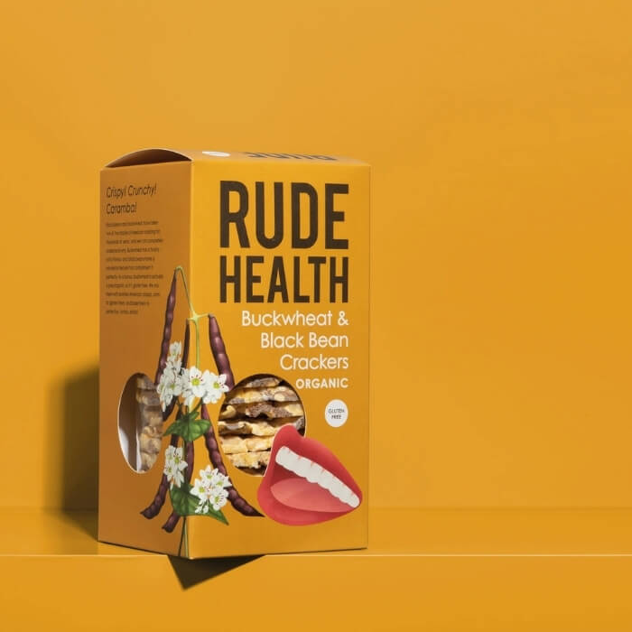 Image of Crackers by Rude Health, designed, produced or made in the UK. Buying this product supports a UK business, jobs and the local community.