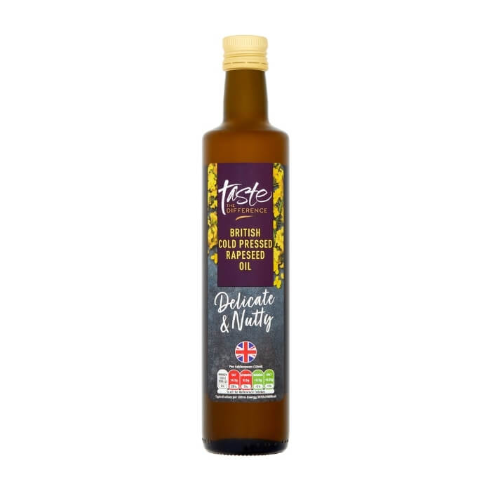 Image of Taste the Difference British Cold Pressed Rapeseed Oil made in the UK by Sainsbury's. Buying this product supports a UK business, jobs and the local community