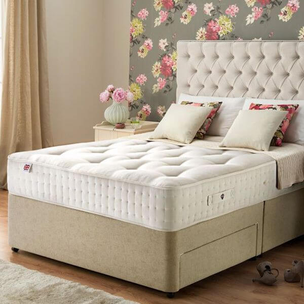 Image of Adleborough 1400 Pocket Ortho Mattress made in the UK by Rest Assured. Buying this product supports a UK business, jobs and the local community