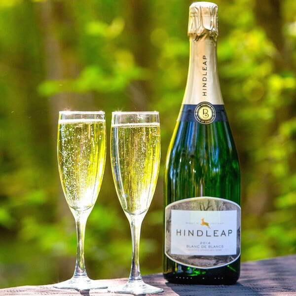 Image of Hindleap Blanc de Blancs by Bluebell Vineyard Estates, designed, produced or made in the UK. Buying this product supports a UK business, jobs and the local community.