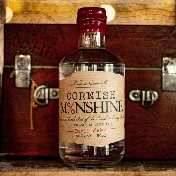 Image of Cornish M%nshine Devil Water made in the UK by The Cornish Moonshine Co. Buying this product supports a UK business, jobs and the local community