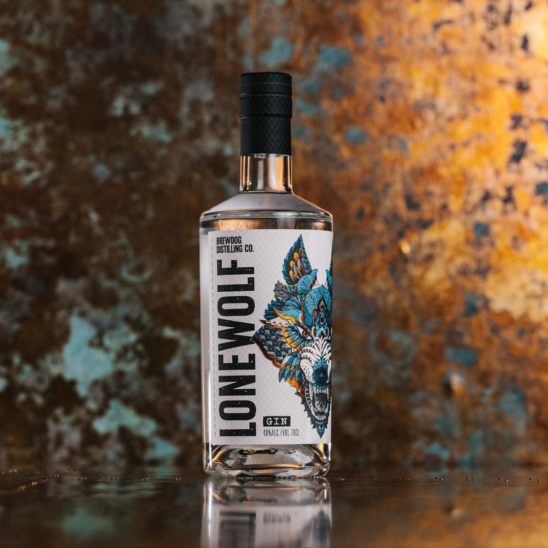 A glimpse of diverse products by BrewDog Distilling Co, supporting the UK economy on YouK.