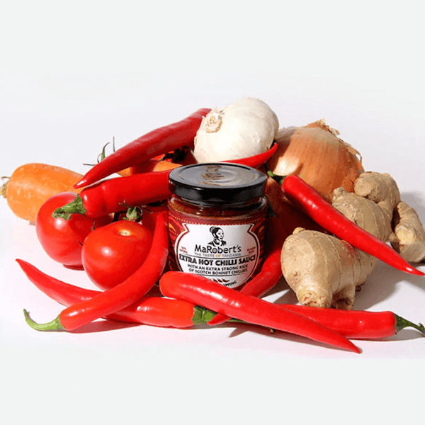 Image of Chilli Sauce made in the UK by MaRobert's. Buying this product supports a UK business, jobs and the local community