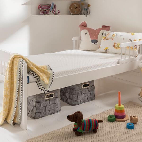 Image of Healthy Growth Toddler Mattress made in the UK by Silentnight. Buying this product supports a UK business, jobs and the local community